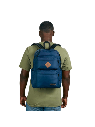 ジャンピー Mochila Double Break Navy | JanSport - jansport
